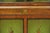 Antique English Adams Style Green Hand Painted Narrow Corner China Cabinet For Sale - Image 13 of 18
