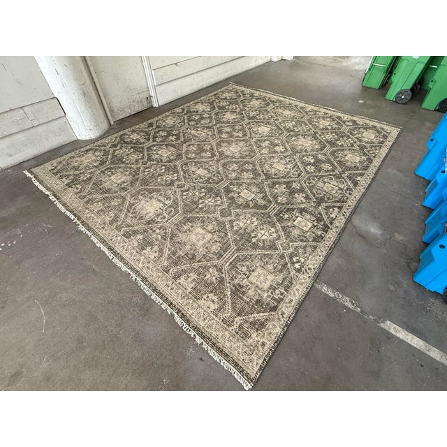 12ft × 15ft Rejuvenation Elliott Hand-Knotted Rug For Sale - Image 4 of 12