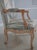 Pair Vintage French Louis XV Carved Open Arm Library Chairs For Sale - Image 11 of 18