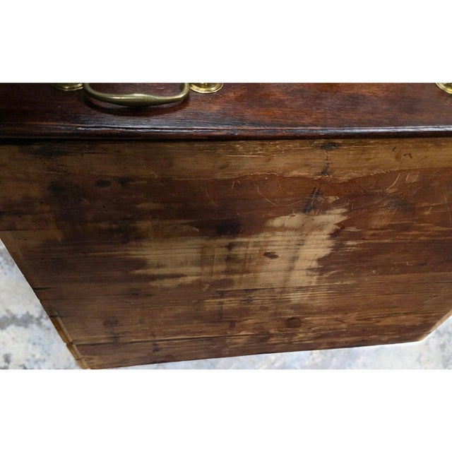 Antique 18th Century Oak Lowboy For Sale - Image 12 of 16