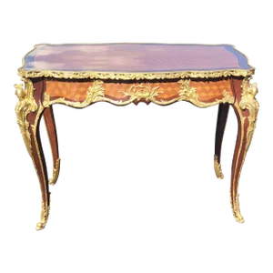 Bureau Plat Francois Link Style Desk, Table
