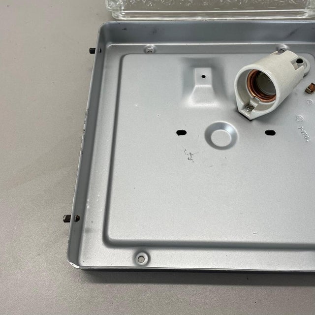 Cubic Ice Glass Wall Light from RZB Lights, 1970s For Sale - Image 10 of 18