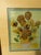 Paper Mid-20th Century Lithograph Framed Print, Vincent Van Gogh’s “Sunflowers” For Sale - Image 7 of 11