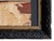 Paint “Rodeo” Black Abstract Art in Antique Frame, Transitional Living Room Art by JTS For Sale - Image 7 of 10