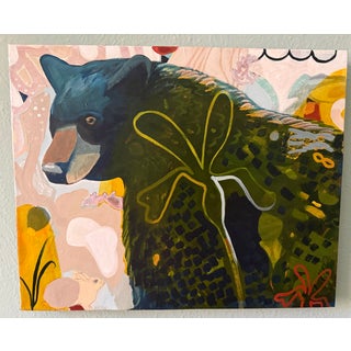 “Big Boy” a Bear Painting LWren Walraven For Sale