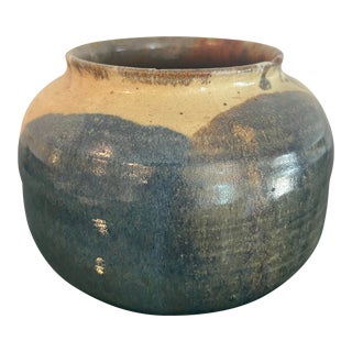 Studio Pottery Glazed Pot For Sale