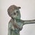 Beautiful Art Nouveau Style Bronze Sculpture of a young girl frolicking with birds. 20" H., 5" diameter base. FREE SHIPPING!