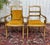 Cherrywood Armchairs with Scrolled Backs, 1960s, Set of 2 For Sale - Image 3 of 11