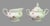 This beautiful creamer and sugar set from Bavaria, Germany is a true vintage gem. The fine porcelain material is adorned...