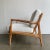White Mid Century Style Birch Wood Chair For Sale - Image 8 of 13
