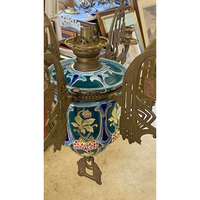 Antique Neo-Gothic Church Chandelier, 1800s For Sale - Image 5 of 10
