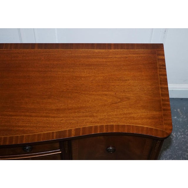 Vintage Edwardian Hardwood Sideboard Made by Jaycee Furniture For Sale - Image 12 of 18