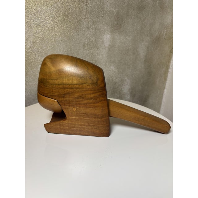 Whale Nutcracker in Teak Wood from Don S. Shoemaker, Mexico, 1960s For Sale - Image 10 of 10