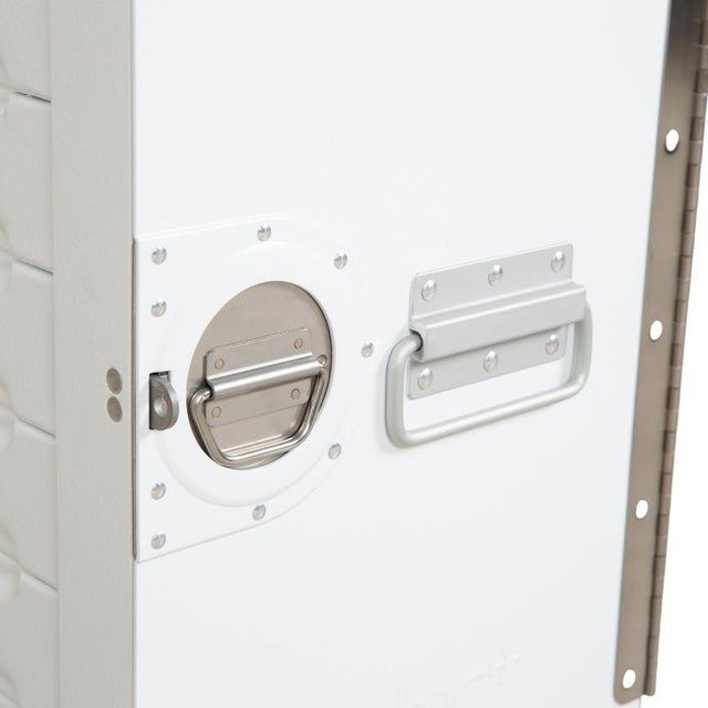 White White Aircraft Trolleys with Box Containers from Bordbar, Set of 2 For Sale - Image 8 of 17