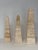 1970s F.lli Fratelli Mannelli Italian Rapolano Travertine Obelisks - A Set of 3 For Sale In Detroit - Image 6 of 12