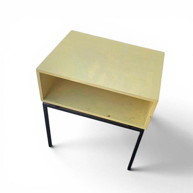 Wood Vintage Nightstands and Chair by Kuperus, 1960s, Set of 3 For Sale - Image 7 of 14