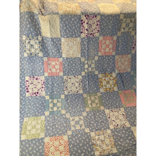 Textile 1920 American Americana Quilt For Sale - Image 7 of 12