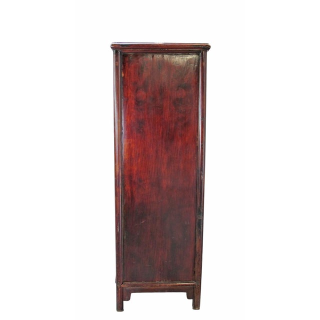 Classic Square-Corner Catalpa Armoire For Sale In Greensboro - Image 6 of 9