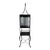 Late 19th Century Tall Gothic Cathedral-Style Iron & Glass Terrarium Vitrine on Stand For Sale