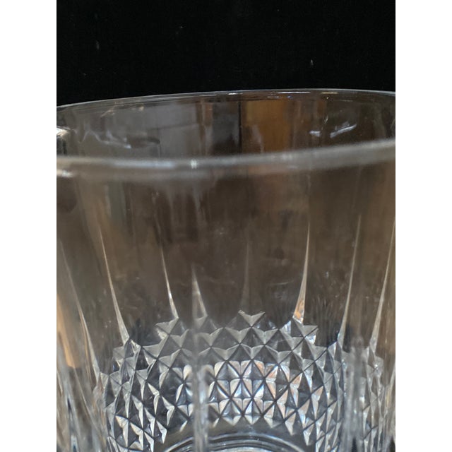 Large Regency Modern Crystal Ice Bucket, France, 1960 For Sale - Image 8 of 10