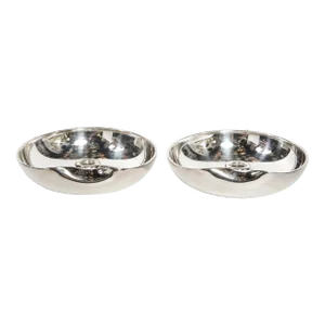 Pair of Modernist Sterling Candle Holders by Elsa Peretti for Tiffany & Co.