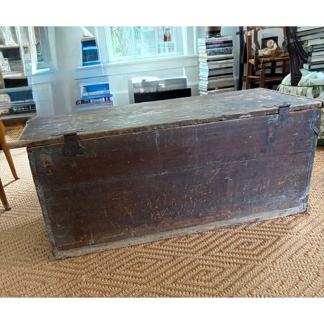 Painted Blanket Chest For Sale - Image 4 of 8