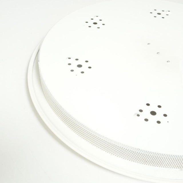 Vintage Design White Metal Wall Lamp, 1970s For Sale - Image 11 of 18