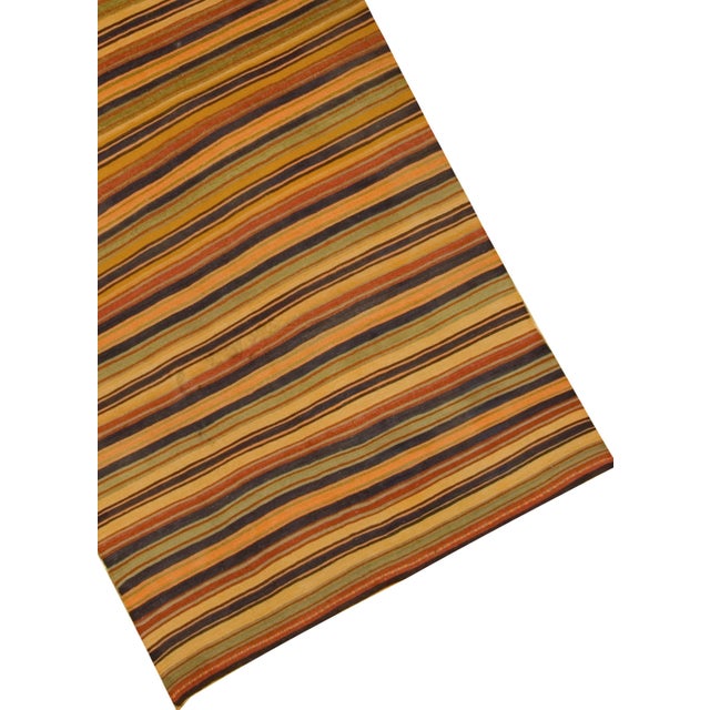 Vintage Turkish Kilim, Handwoven 5ft 7in X 10ft 8in For Sale In New York - Image 6 of 8