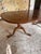 Wood Monumental 12-Foot Figured Burl Wood Triple Pedestal Extension Dining Table For Sale - Image 7 of 9