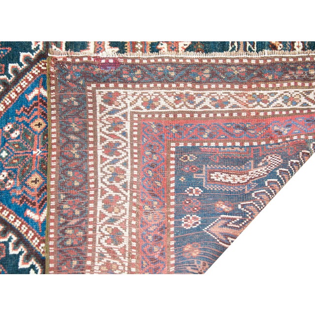 Tribal Early 20th Century Persian Qashqai Runner For Sale - Image 3 of 14