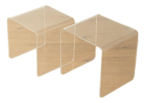 Space Age Side Tables, 1970s, Set of 2