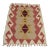 1960s Traditional Wool Oushak Kilim Rug For Sale