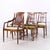 Mid-Century Modern Kipp Stewart for Directional Mid Century Walnut Dining Chairs - Set of 6 For Sale - Image 3 of 9