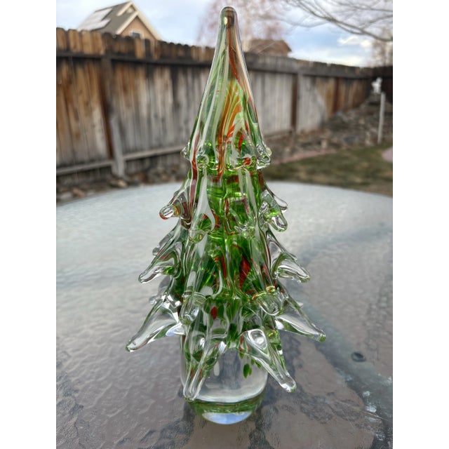 Italian Christmas Tree Attributed to Murano For Sale - Image 3 of 4