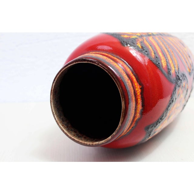 Large German Vase ,1960s For Sale - Image 6 of 9