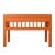 David Francis Colony Desk, Citrus Orange For Sale - Image 4 of 9