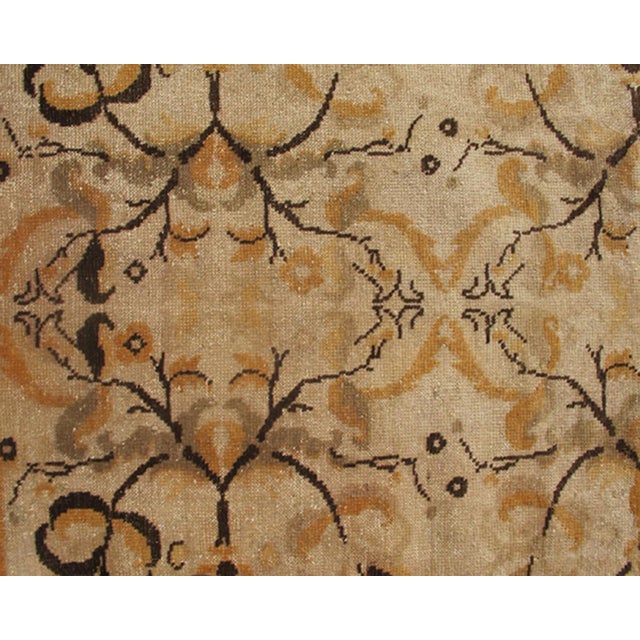 Vintage Turkish Oushak Rug - 3′3″ × 6′3″ For Sale - Image 4 of 5