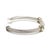 Modern David Yurman Emerald Cable Cuff Bracelet, Sterling Silver & 14k Yellow Gold, 6.5 For Sale - Image 3 of 6