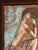 Vintage 1980s Ting Shao Kuang Style Wall Art Hand Painted (25 X 25) For Sale In Palm Springs - Image 6 of 8