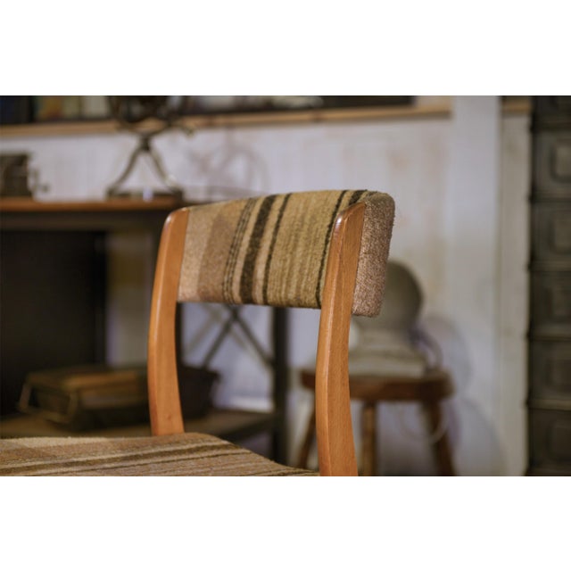 Vintage Sleigh Chairs, 1960s, Set of 6, in Good conditions. Designed 1960 to 1969