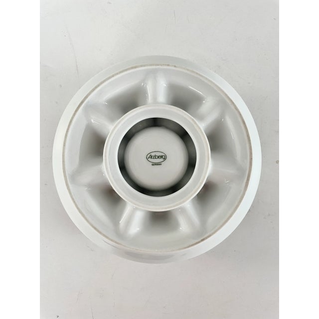 German Mid-Century Modern Round Ceramic Teapot Warmer by Arzberg, 1960s For Sale In Seattle - Image 6 of 6