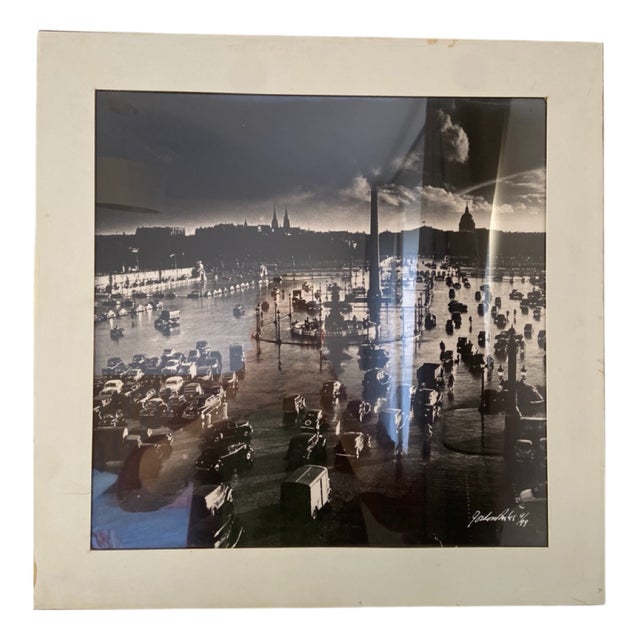 Gordon Parks, Place de la Concorde, Paris, France, 1951, Silver Gelatin Print For Sale