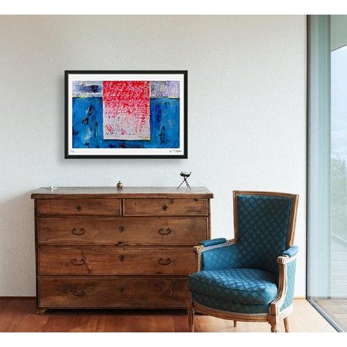 Richard Saint-Amans, Abstract 1, 2019, Silkscreen Print For Sale - Image 9 of 10