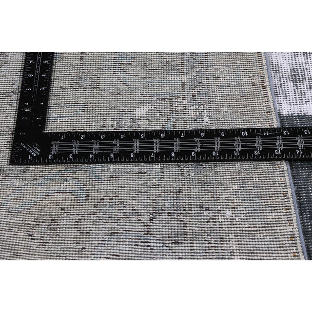 Charcoal Vintage Skull Rug Inspired by Alexander McQueen - 9'8" X 13'1" For Sale - Image 8 of 12