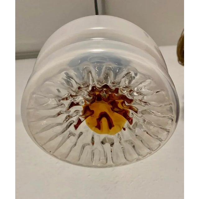 Murano Crystal Tulip Lamp, 1960s For Sale - Image 4 of 11