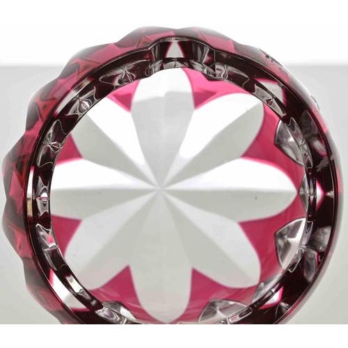 1970s Vintage Art Glass Ashtray by Val Saint Lambert, Belgium, 1970s For Sale - Image 5 of 6