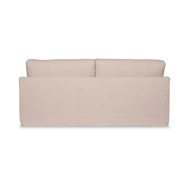 Contemporary Moss Home Megan Sofa 108"W, Luca Oyster For Sale - Image 3 of 7