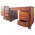 Antique English Victorian Partners Desk with Dual Functionality, 1880 For Sale - Image 3 of 17