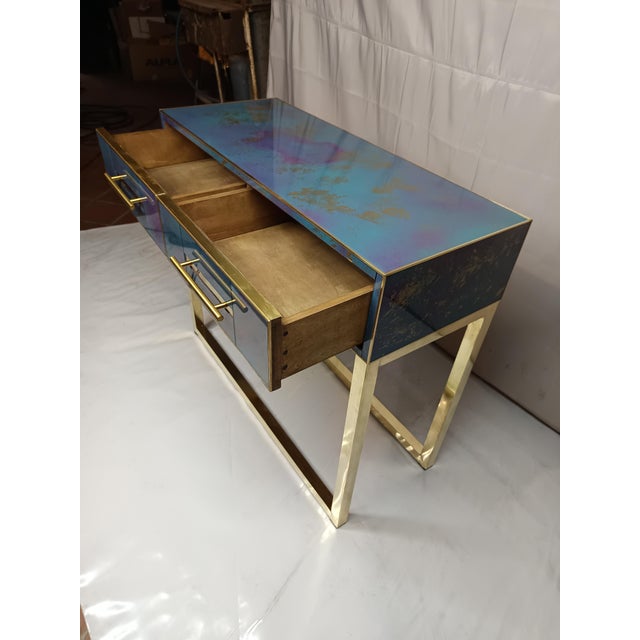 Italian Murano Glass Console Table from Justfurnituress SRL For Sale - Image 4 of 10