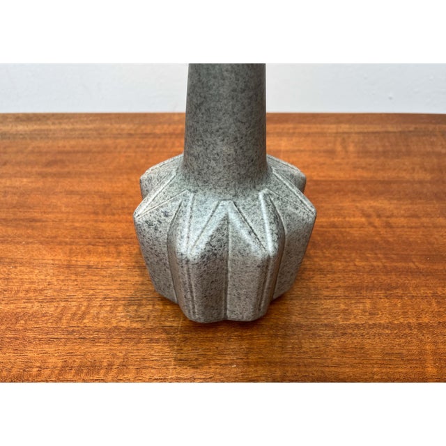 Mid-Century Danish Studio Pottery Table Lamp by Einar Johansen for Søholm, 1960s, in Very Good conditions. Designed 1960...